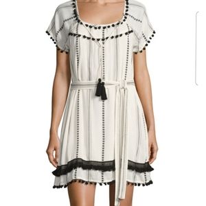 Tularosa Wendy Embroidered Trim Dress